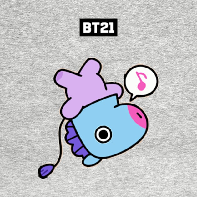 bt21 bts exclusive design 24 by Typography Dose